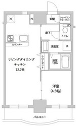 KANZE SHIBAURA RESIDENCEの物件間取画像